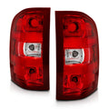 ANZO 2007-2013 Chevy Silverado Taillight Red/Clear Lens (OE Replacement) 311303