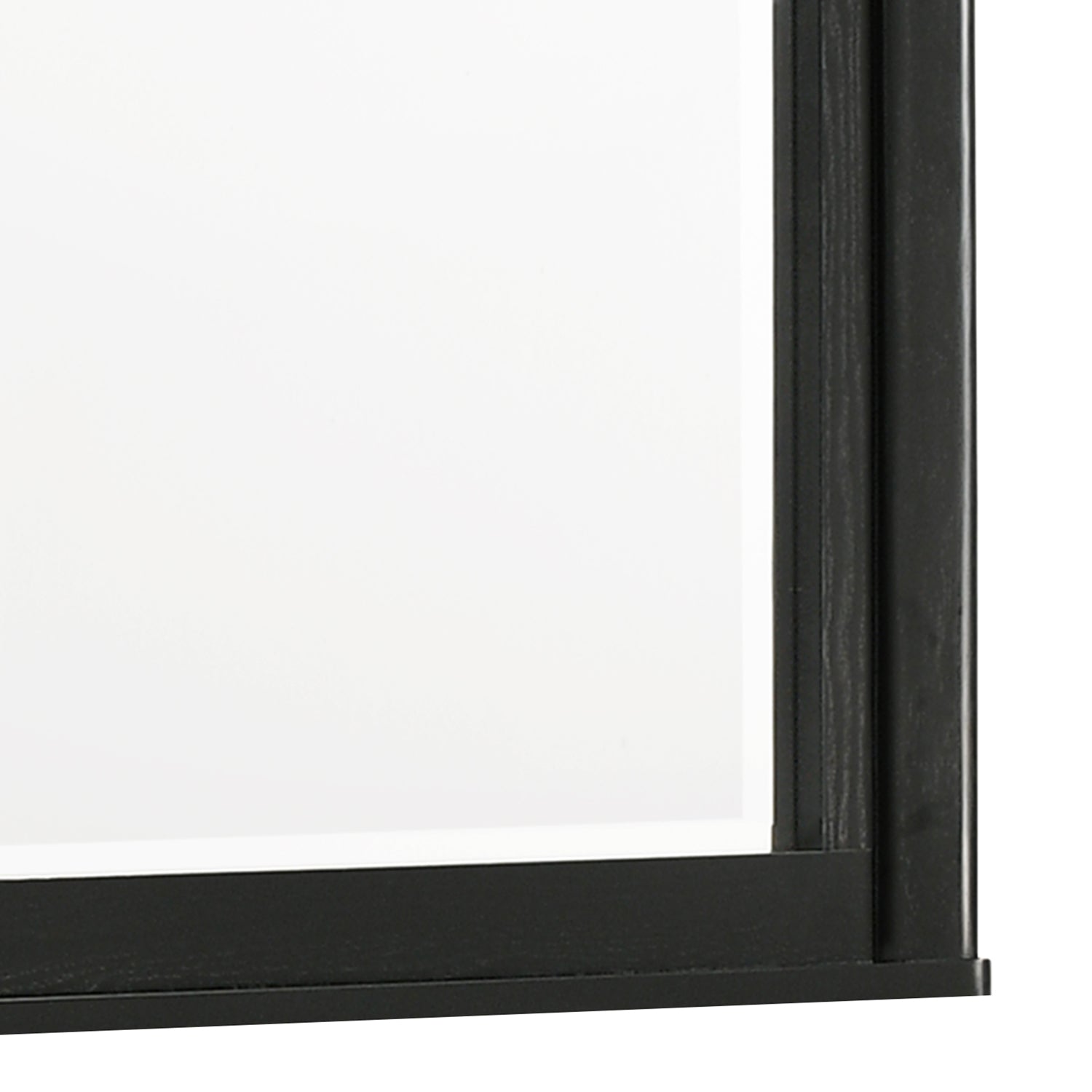 Opel Modern Beveled Bedroom Mirror with Deep Frame Profile