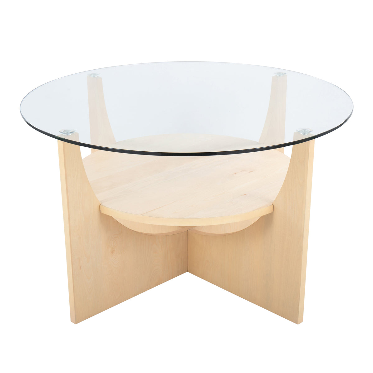 U-Shaped Contemporary Coffee Table