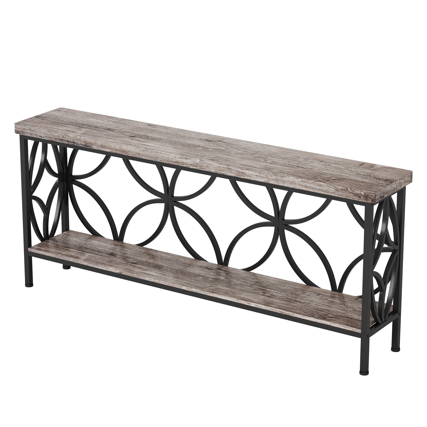 70.9” Extra Long Industrial Console Table