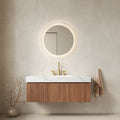 Muri 48" Bathroom Vanity & Sink, Floating Plywood Storage Cabinet