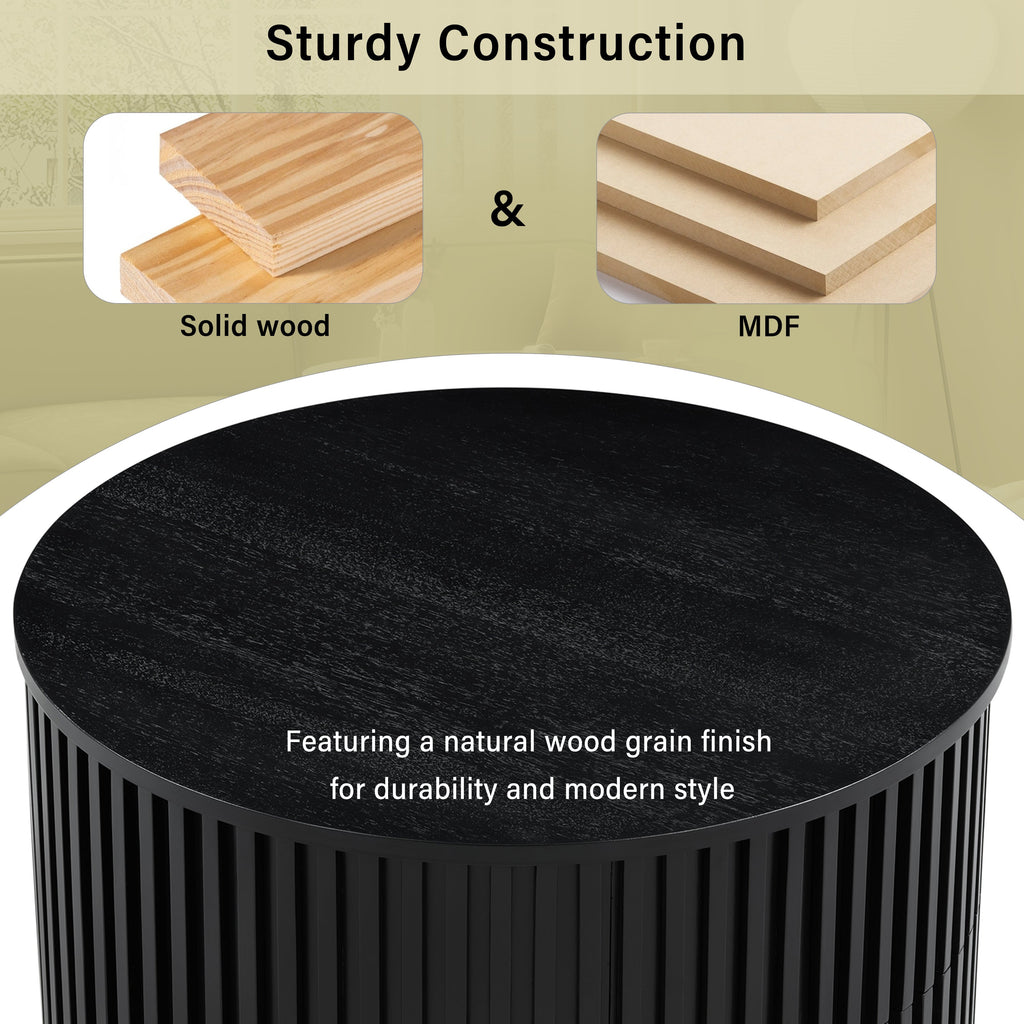 Vibe Haus Round Lift Top Coffee Table
