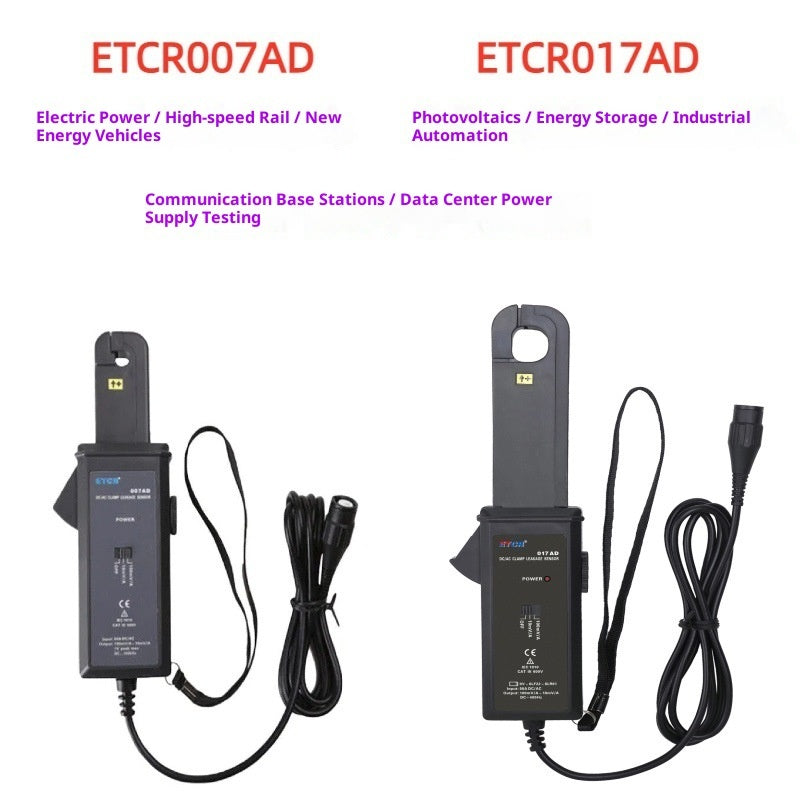ETCR ACDC Clamp-on Current Phase Meter Current Sensor