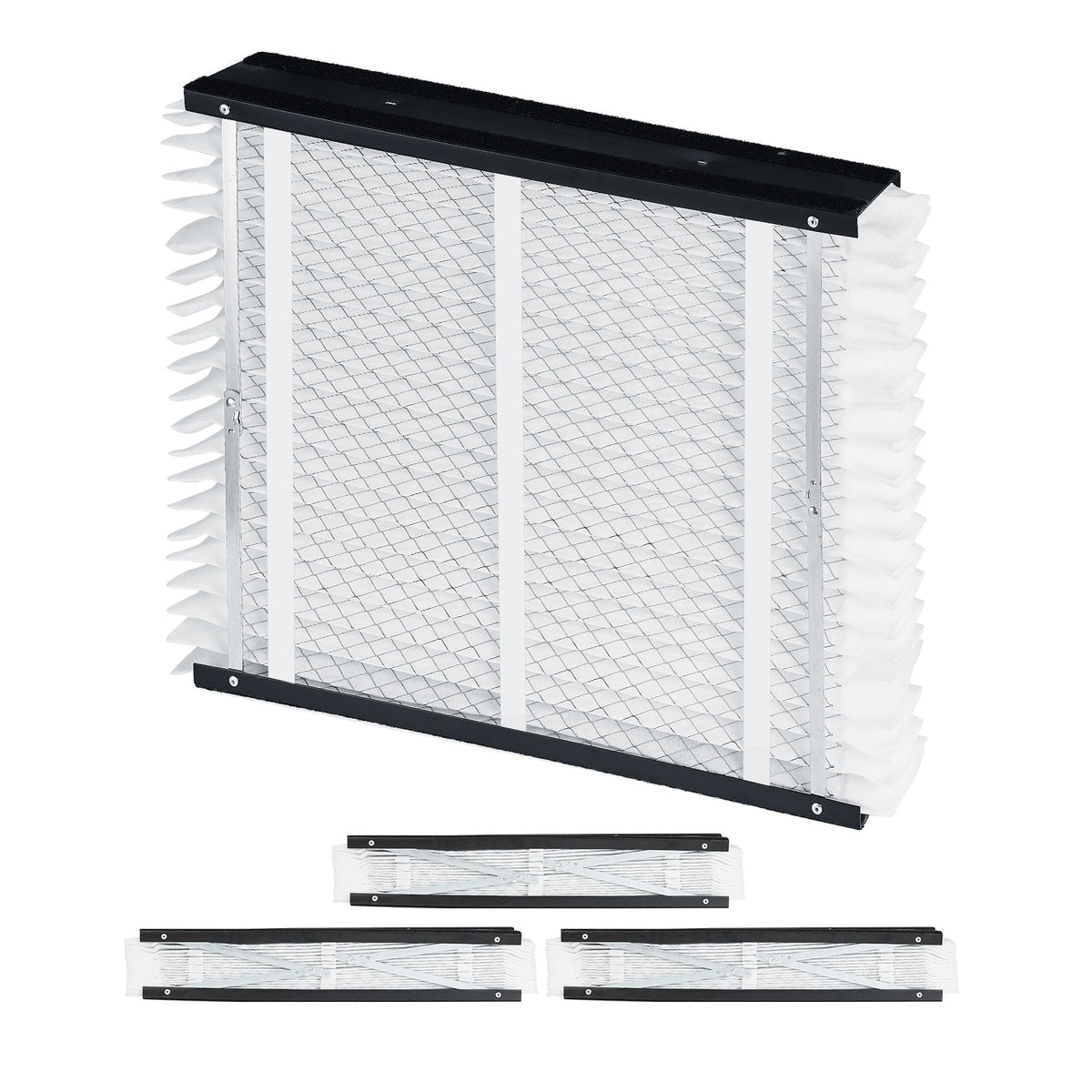 Air Filters MERV 13 Electrostatic Pleated HVAC Furnace Filter 4-Pack