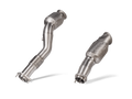 Akrapovic 2021+ BMW M3 (G80)/M4 (G82) DownPipe w/Catalytic Converter (SS) DP-BM/SS/8