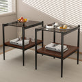 Set of 2 Rectangle End Table