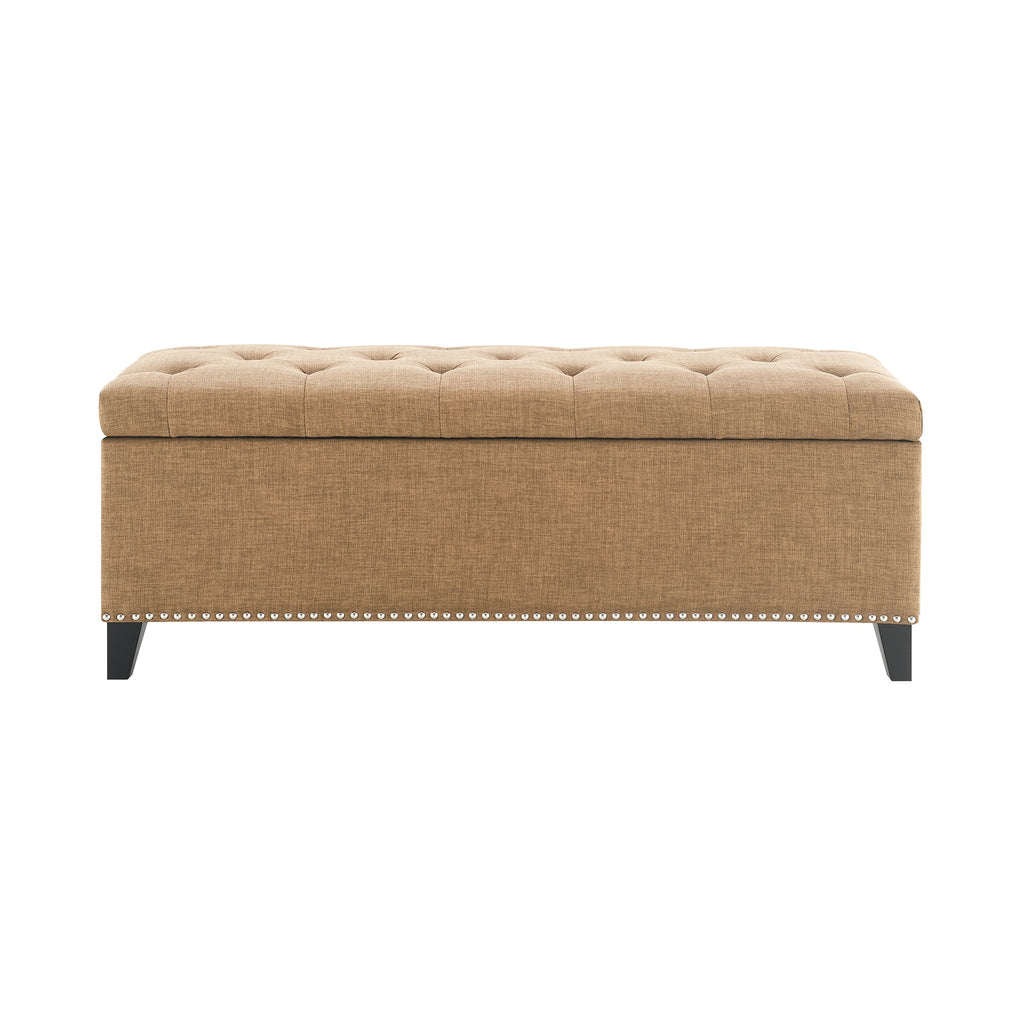 47.5" Storage Ottoman with Safety Close Hinge