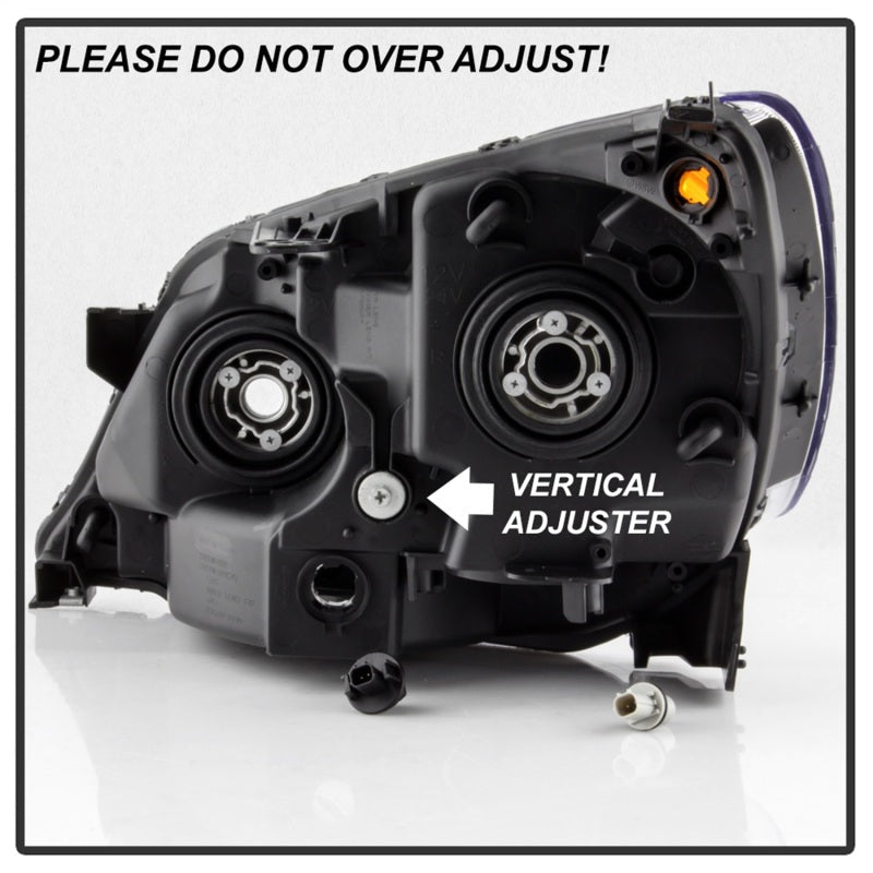 SPYDER xTune 08-10 Honda Odyssey OEM Style Headlights - Black (HD-JH-HODY08-OE-BK) 9042737
