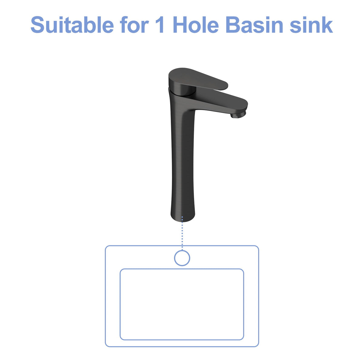 Oil-Rubbed Bronze Vessel Sink Faucet