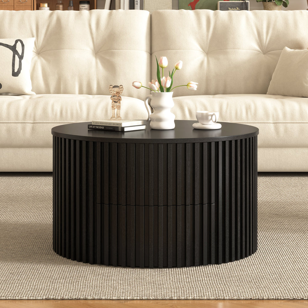 Vibe Haus Round Lift Top Coffee Table