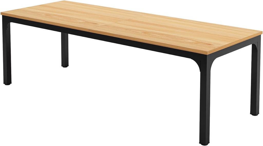 78" Light Walnut Dining Table