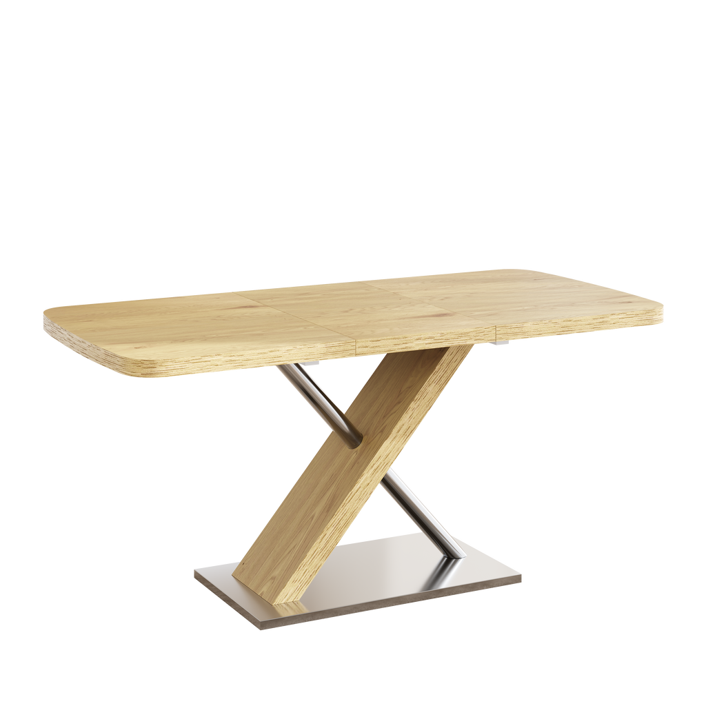 47.25 "-63" Dining Table - Original Wood Color