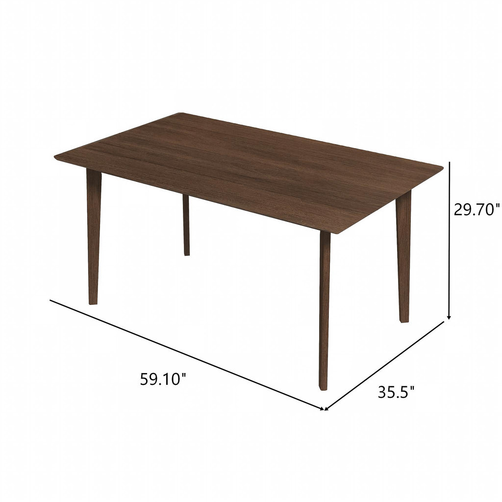 Carlos Solid Wood Dining Table