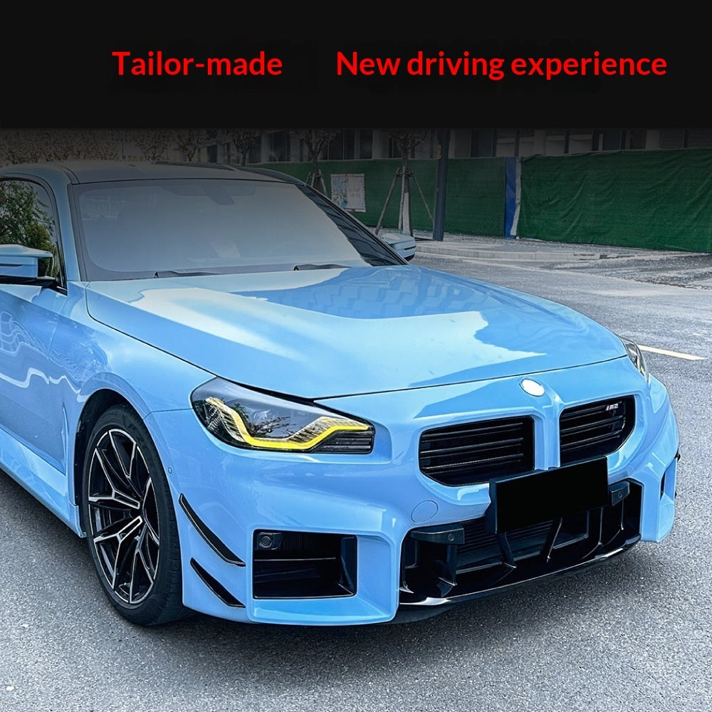 Front Air Intake Wind Blade Front Grille Wind Edge Car Sticker Cross-border Tuning Parts