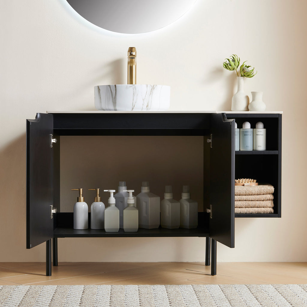 Turio 42" Bathroom Storage Cabinet