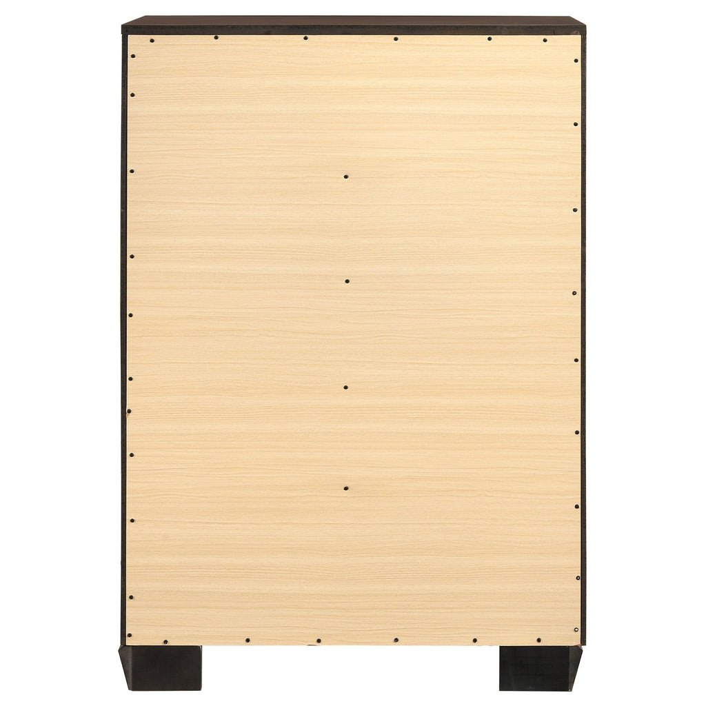 Hadfield Dark Cocoa 5-Drawer Chest