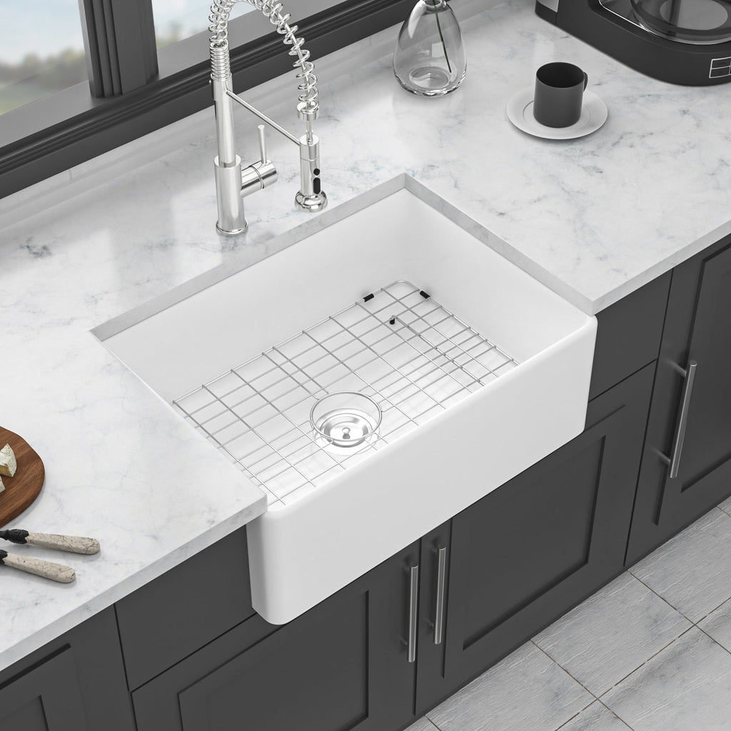 28" Ceramic Kitchen Sink