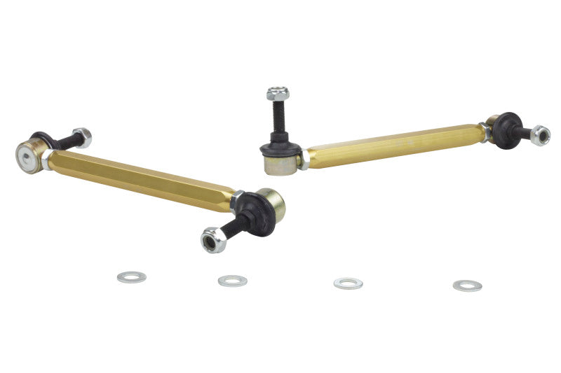 Whiteline Sway Bar Link Kit Heavy Duty Adj Steel Ball Mini Cooper 2001-2010