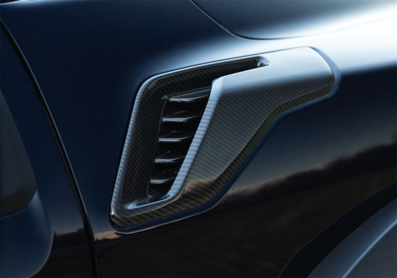 Ford Racing 21-24 F-150 Raptor Carbon Fiber Fender Vent Set - Gloss M-16026-FG
