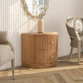 Valentine 24" 2-Drawer Storage Side Table