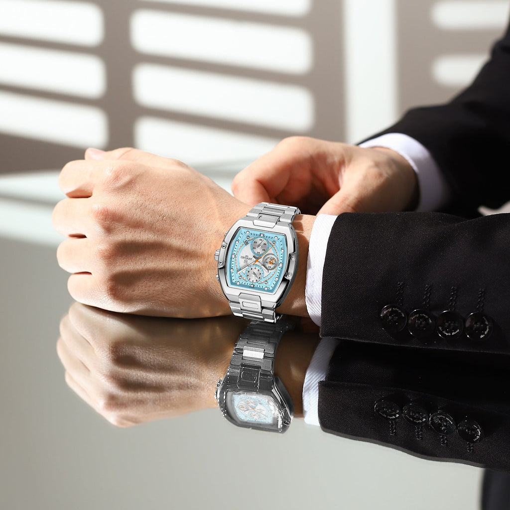 Mens Watch Multifunctional Casual Wristwatch