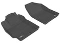 3D MAXpider 2012-2015 Toyota Prius C Kagu 1st Row Floormat - Black L1TY09511509