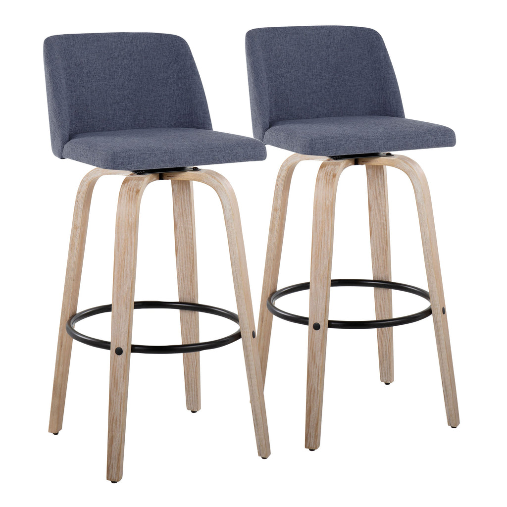 Contemporary Fixed-Height Barstool