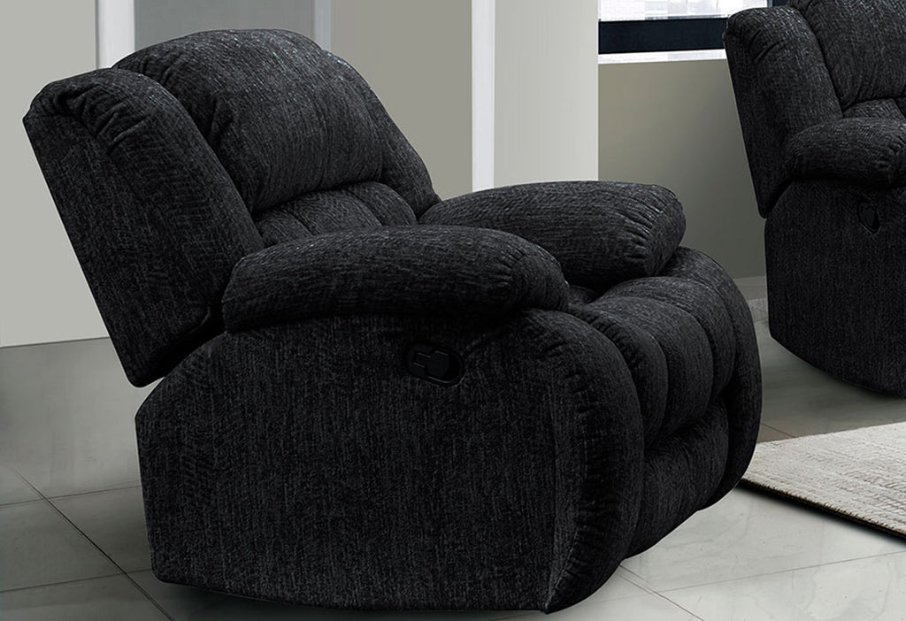 Stonic Ebony Glider Recliner