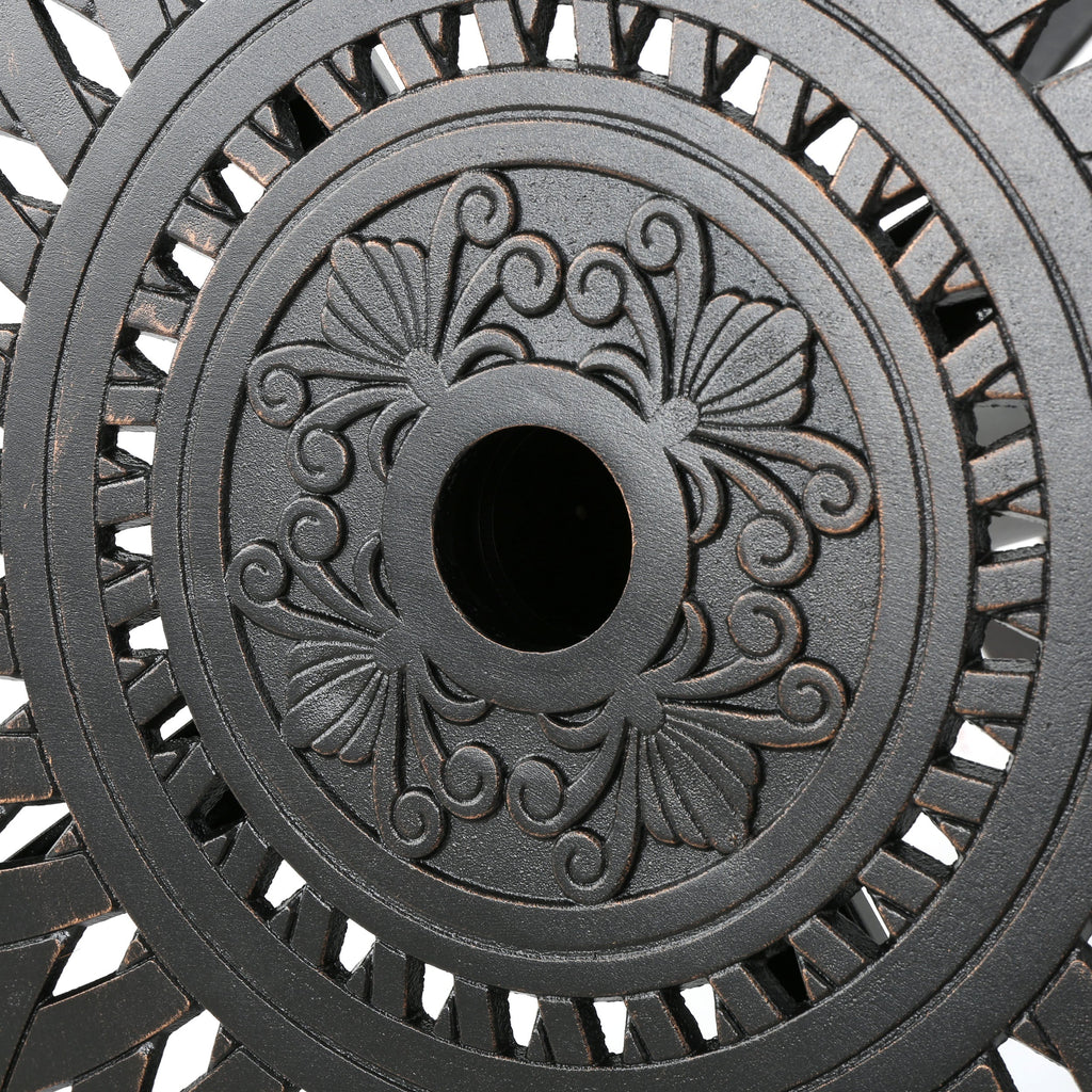 Cast Aluminium 35'' Round Bar Table