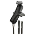 RAM® Motorcycle Handlebar Clamp Mount with M8 Bolts - Medium