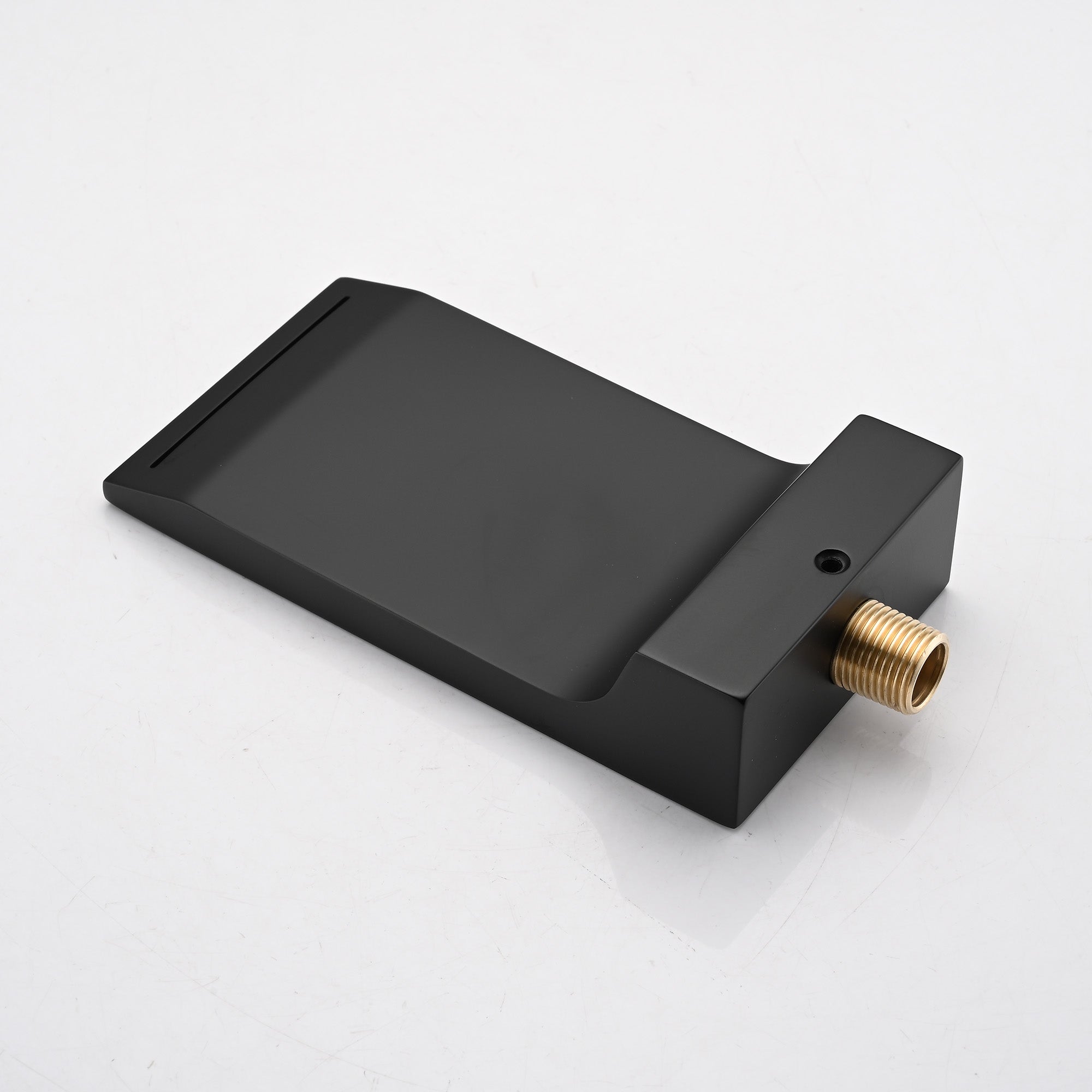 Matte Black Wall Mount Bathroom Sink Faucet