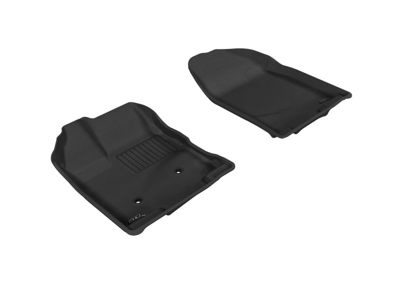3D MAXpider 2007-2014 Ford Edge Kagu 1st Row Floormat - Gray L1FR02011501