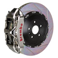 Brembo 16-21 Land Cruiser Front GTR BBK 6 Piston Billet 405x34 2pc Rotor Slotted Type1 - Nickel 1N2.9535AR