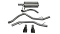 Corsa Performance 09-14 Dodge Ram 1500 4.7L/5.7L V8 Quad/Crew Cab/Short Bed Black Dual