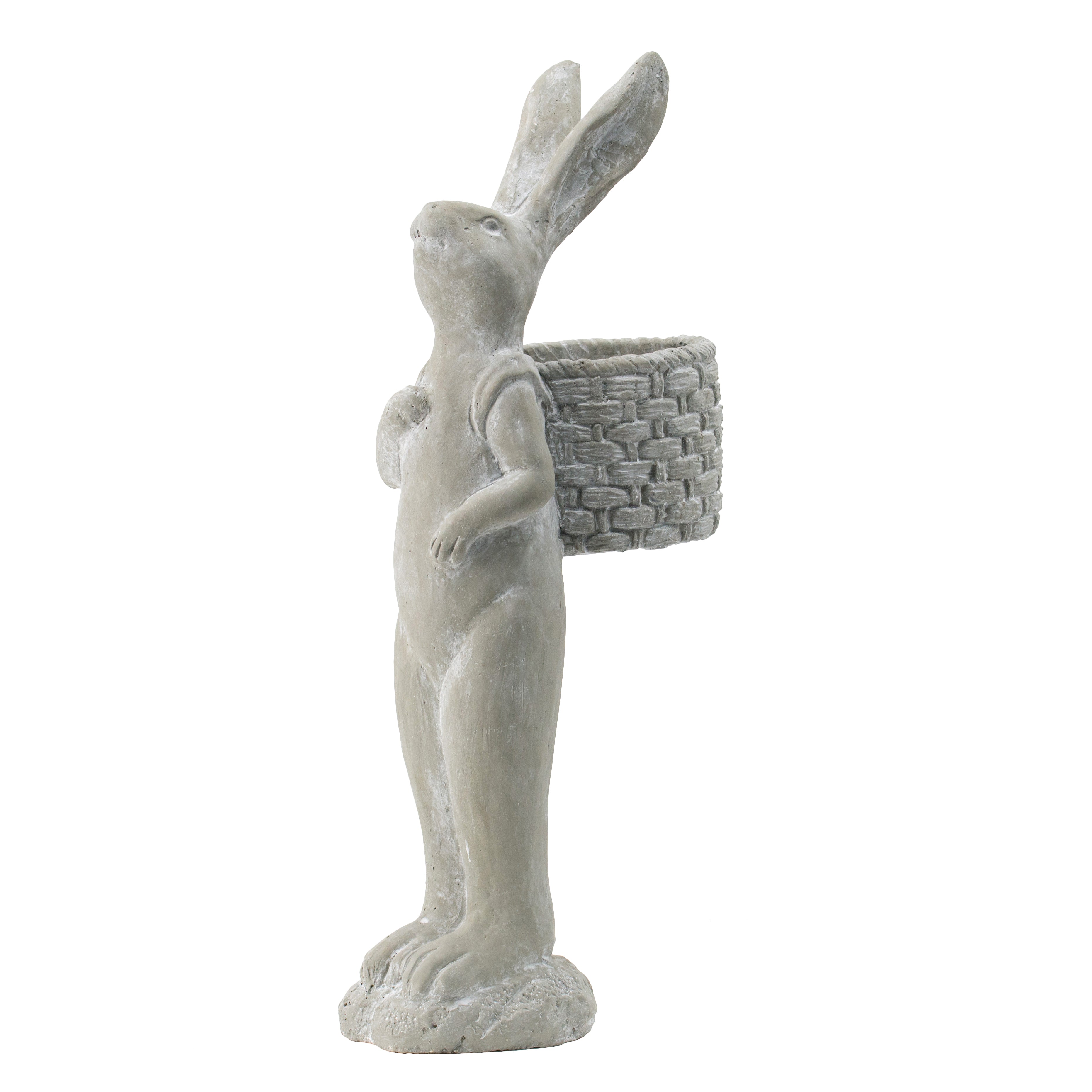 Tall Decorative Rabbit Planter