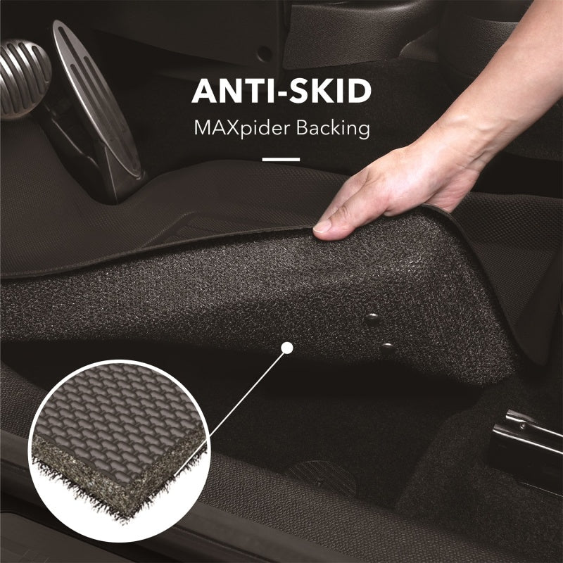 3D MAXpider 07-10 Hyundai Elantra (Sedan) Classic 2nd Row Floormat - Tan L1HY02922202