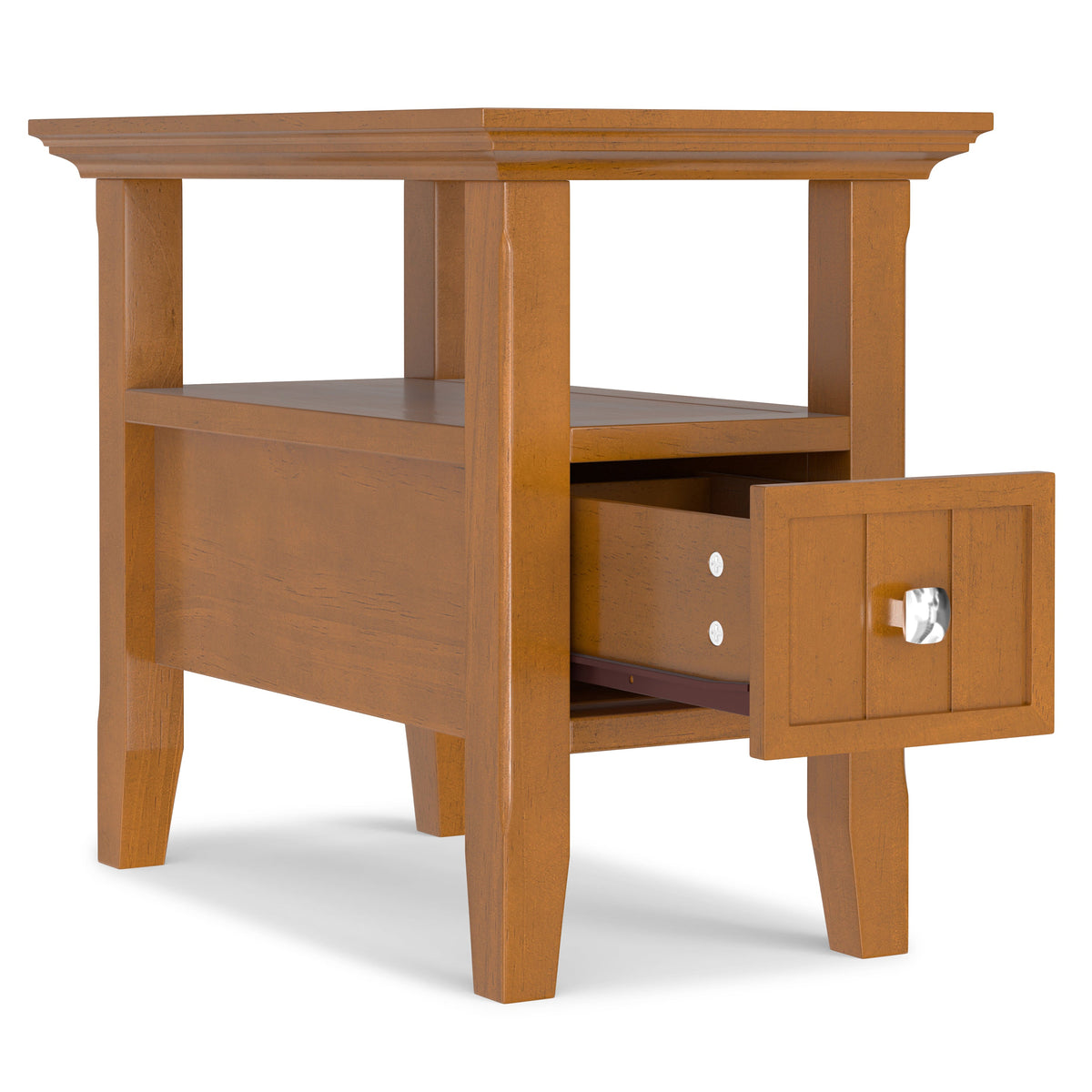 Acadian Narrow Side Table with Drawer