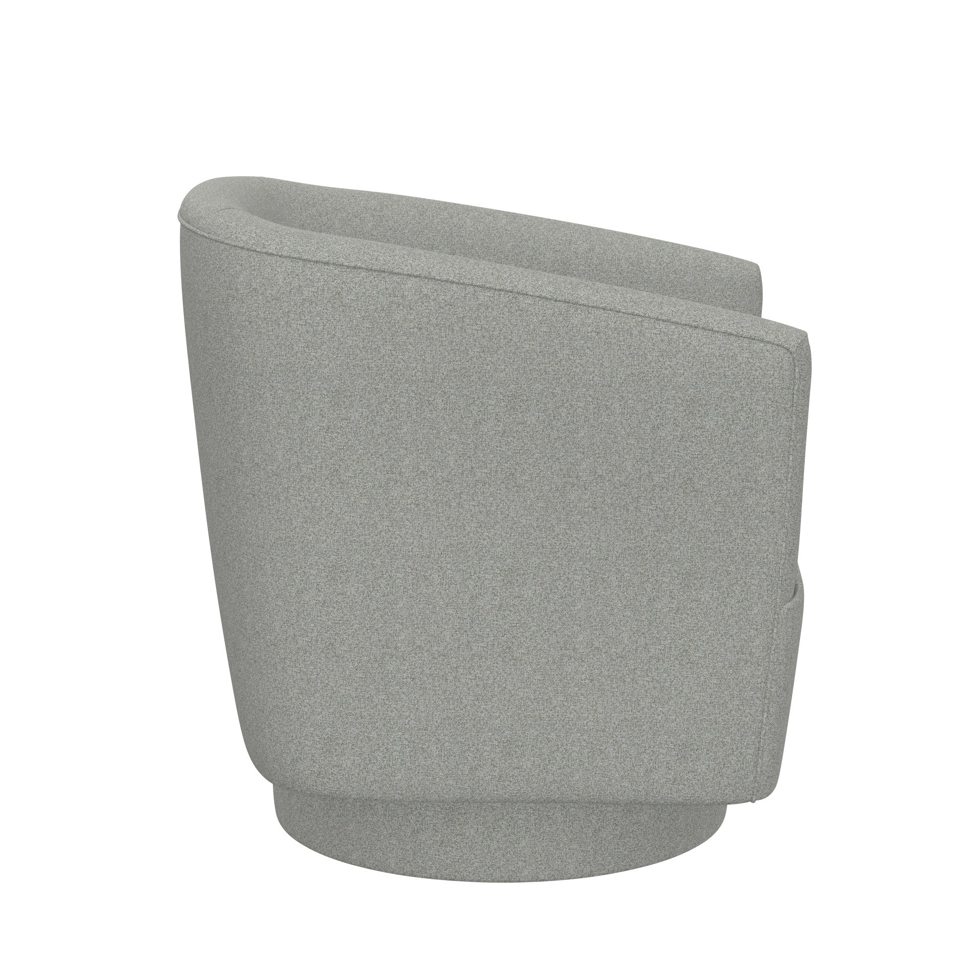 Gray Swivel Accent Chair