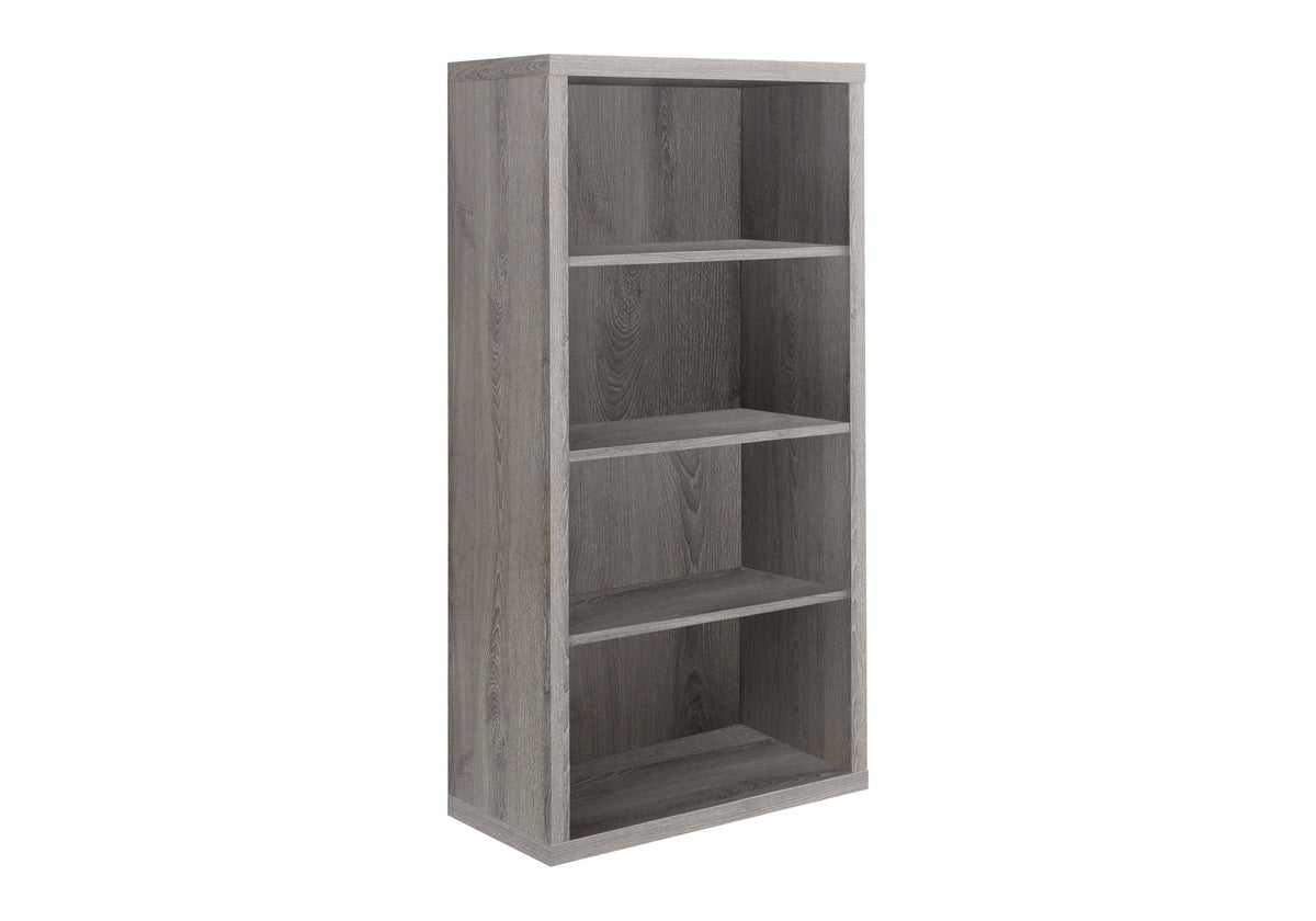 Bookshelf, Bookcase, Etagere, 5 Tier, 48"h, Office, Bedroom