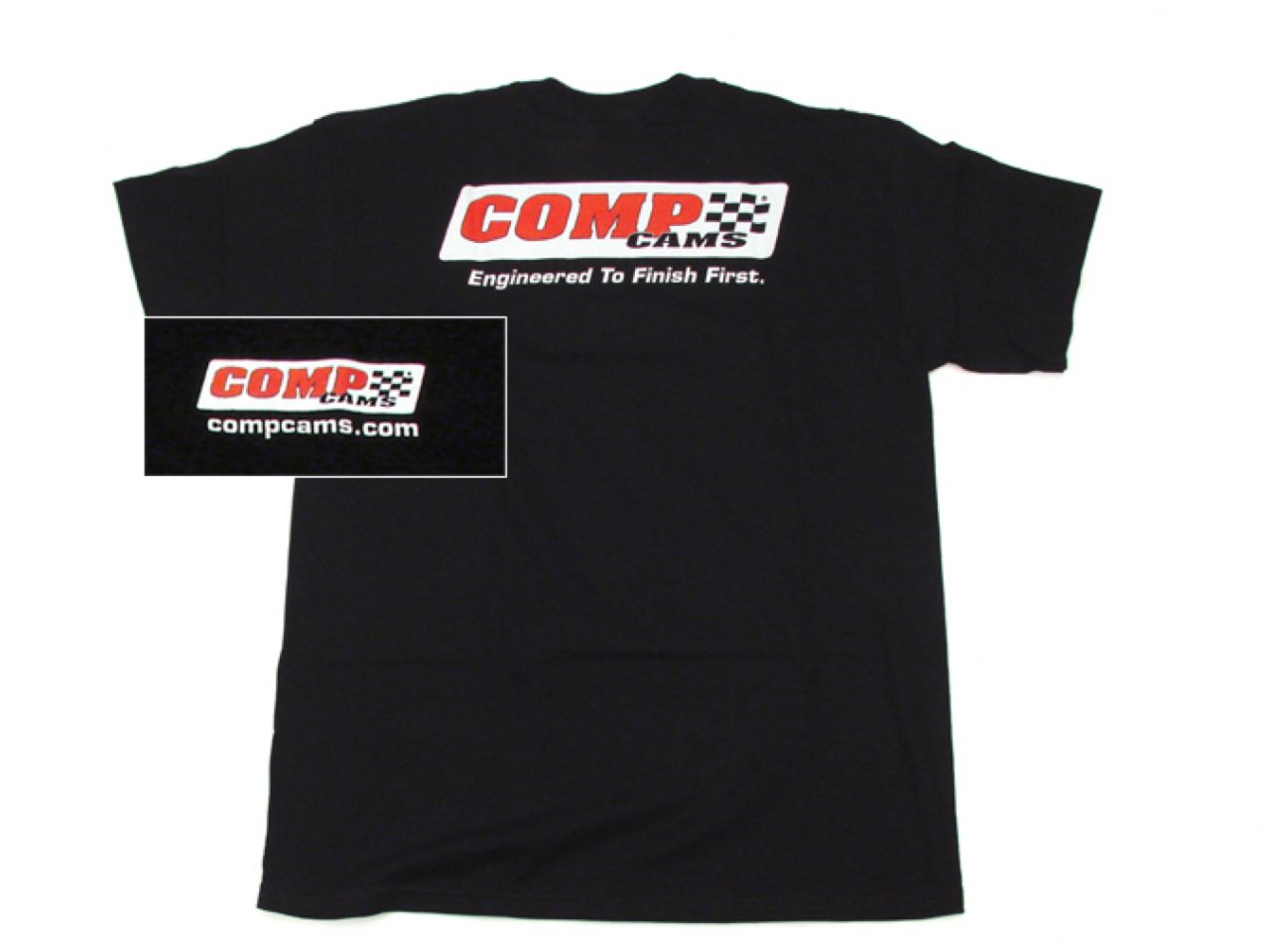 Comp Cams T-SHIRT, BLACK COMP RACING 2XL