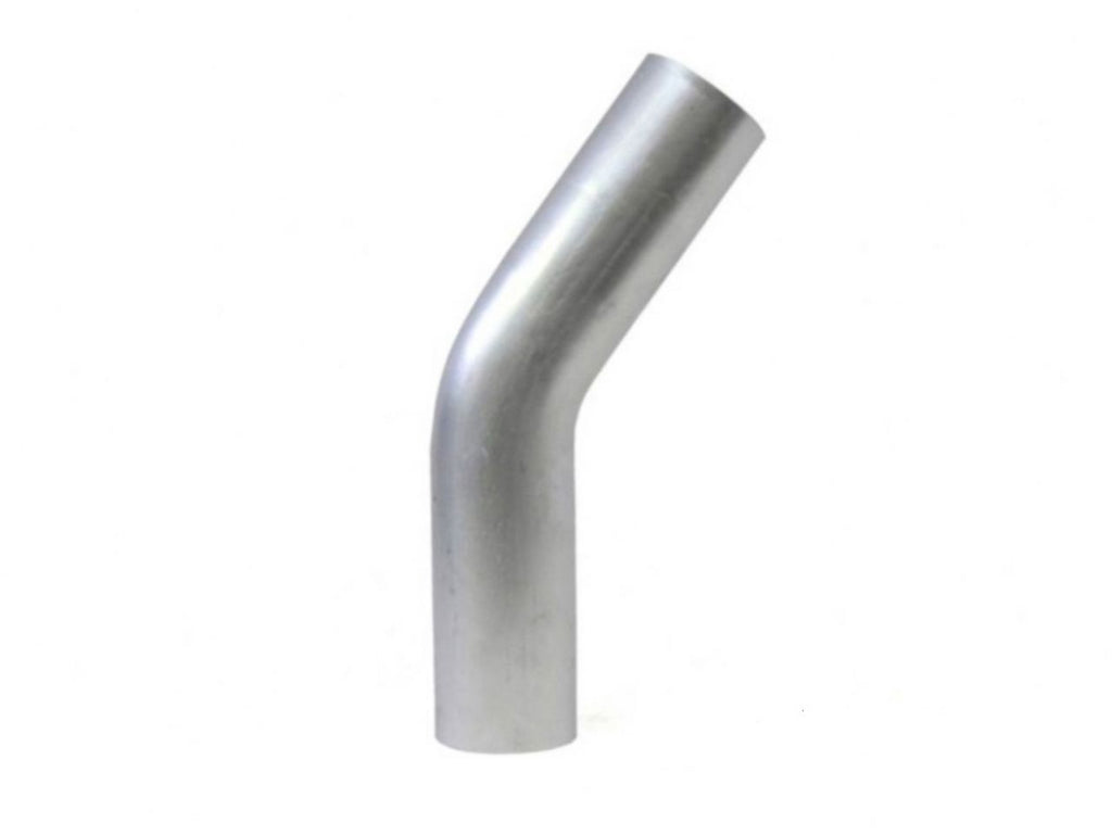 HPS Performance Products HPS 3-1/2" OD 35 Degree Bend 6061 Aluminum Elbow Pipe Tubing 16 Gauge w/ 5-5/8" CLR