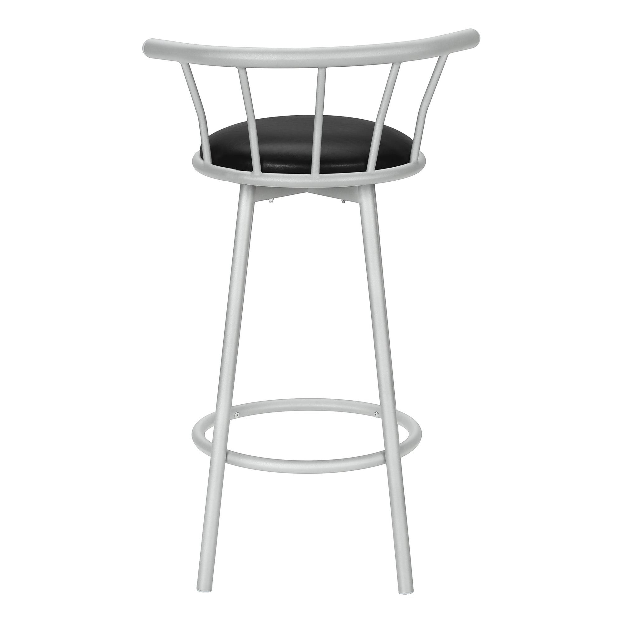 Barstool, Set Of 2, Swivel, Bar Height