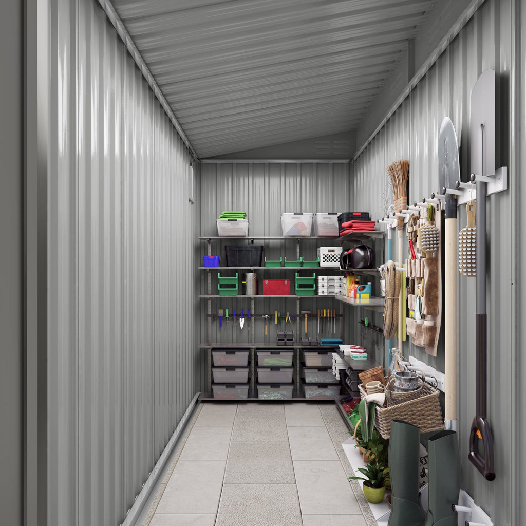 4x9 FT Lean to Shed with Windows