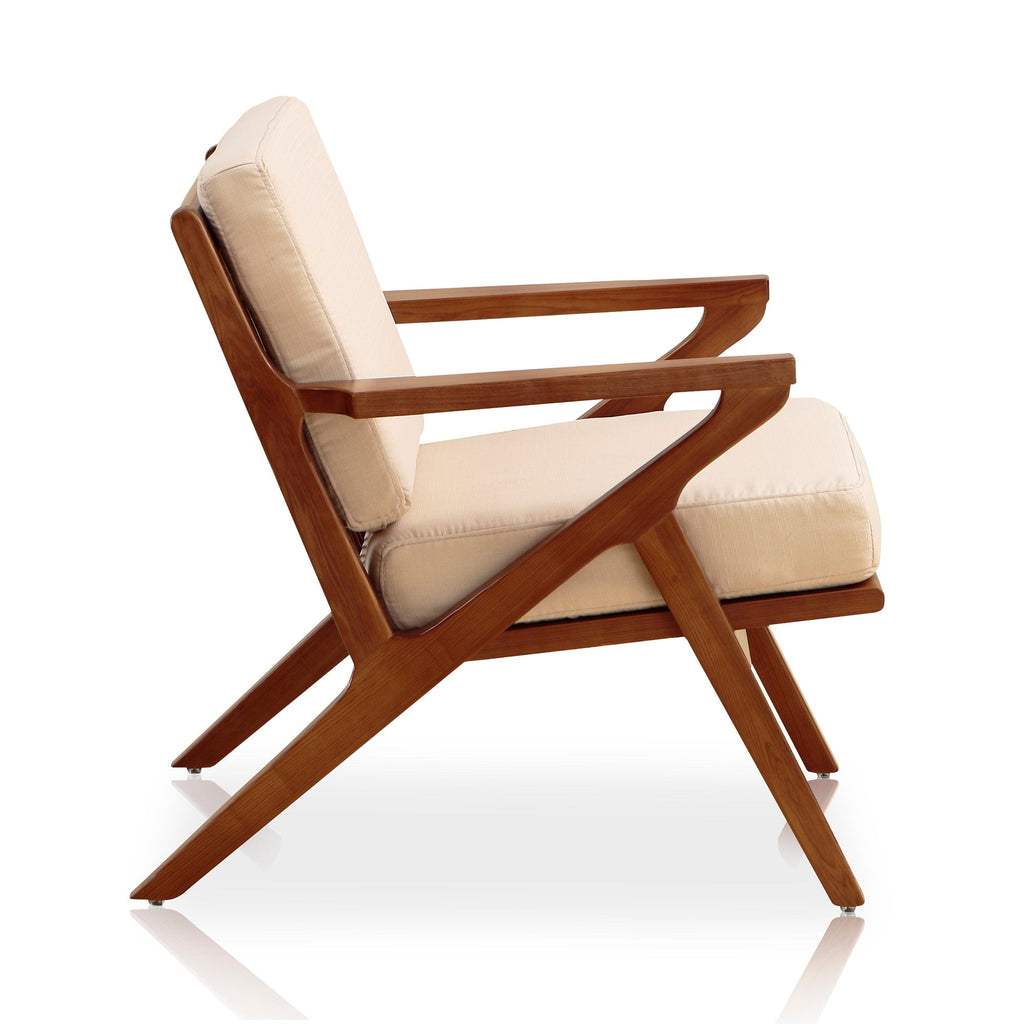 Martelle Twill Weave Accent Armchair