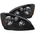 Anzo 2002-2004 Nissan Altima Crystal Headlights Black