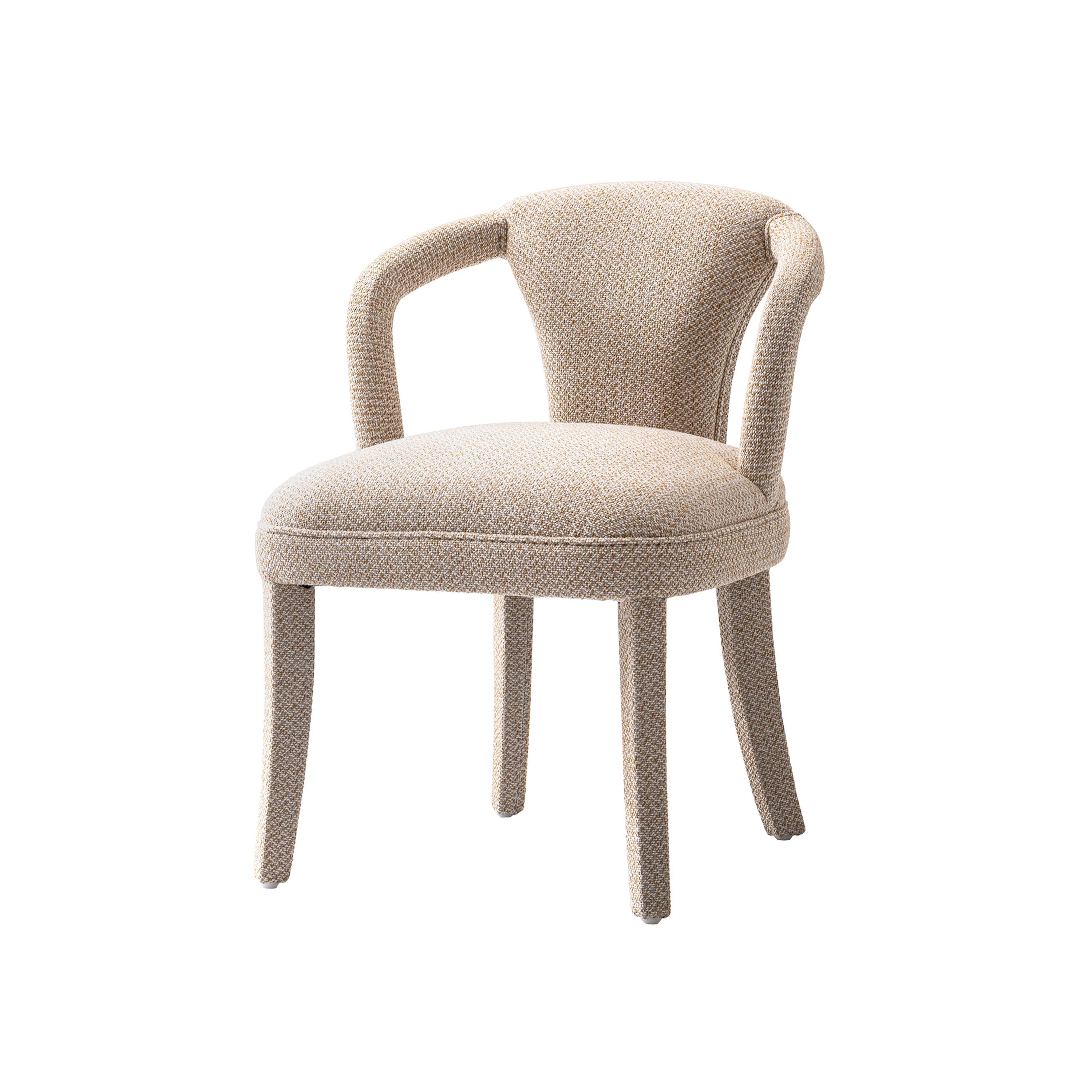 Palmer Upholstered Tweed Armchair
