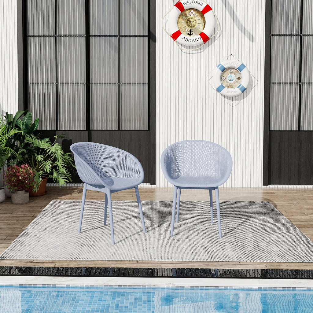 Summer - 2-Pack Modern Lounge Chairs