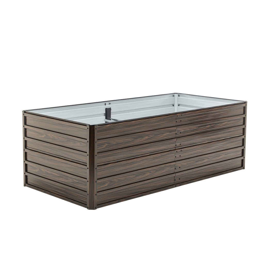 Metal Elevated Planter Box – 74.6"x35.4"x25"