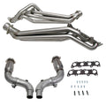 BBK 15-23 Ford Mustang GT 1-3/4 Long Tube Headers w/High Flow Catted Mid Pipe (304SS) 16338