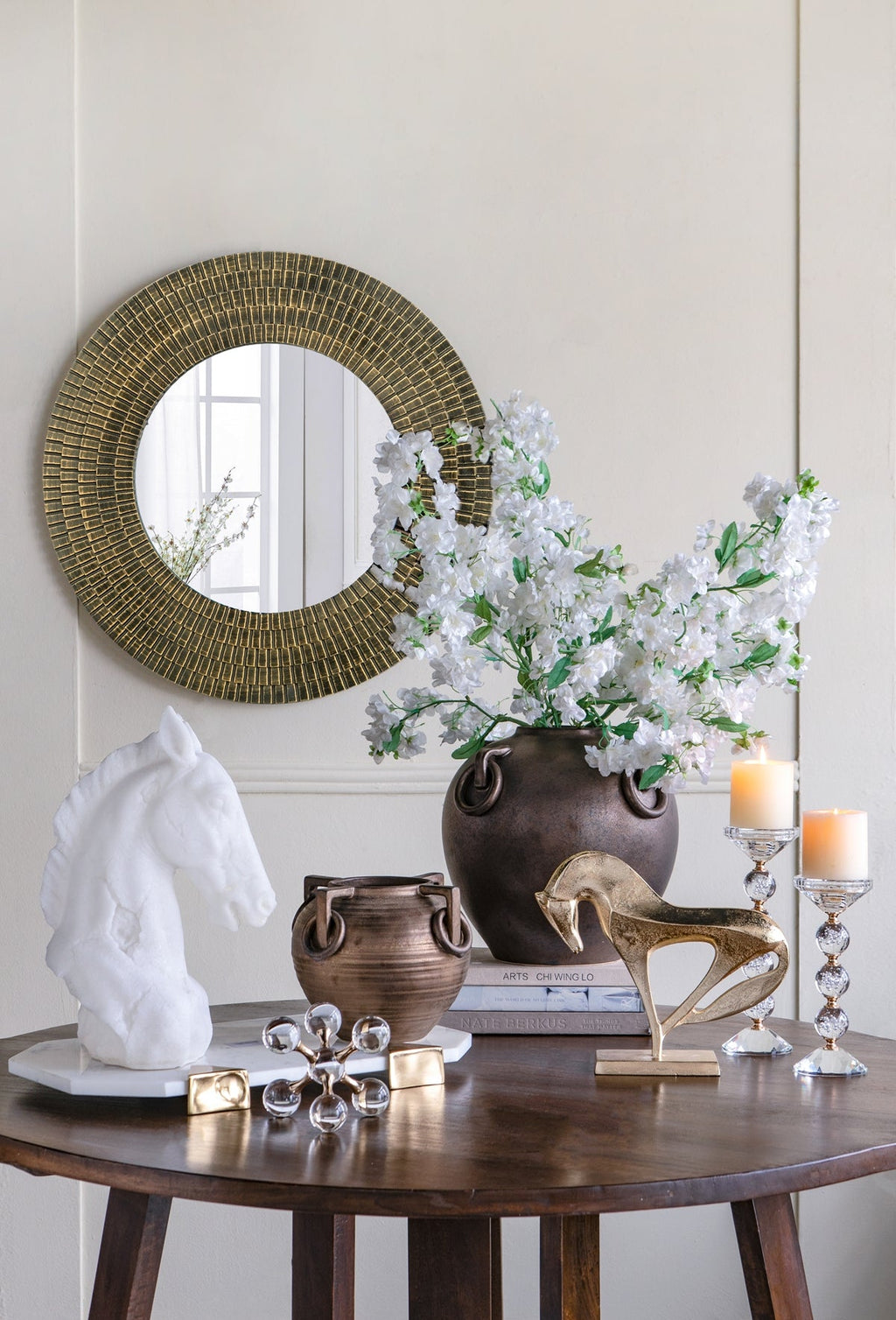 D29.5" Round Wall Mirror